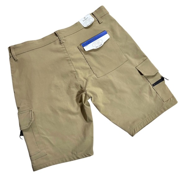 NWT Riot Empire Easy Motion Active Cargo Shorts, Size 36 - Picture 7 of 13